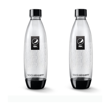 SodaStream Pepsi Max 1L Carbonating Bottles (2 Pack)
